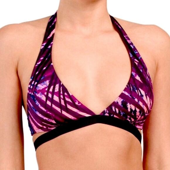 Carmen Marc Valvo purple bikini top. NWT - Picture 3 of 9